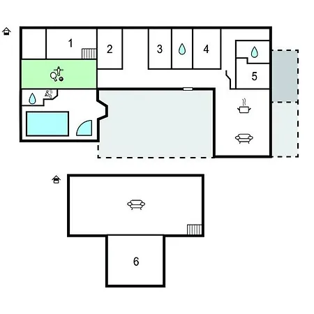 Beautiful In With Sauna Tatil Evi Skjern