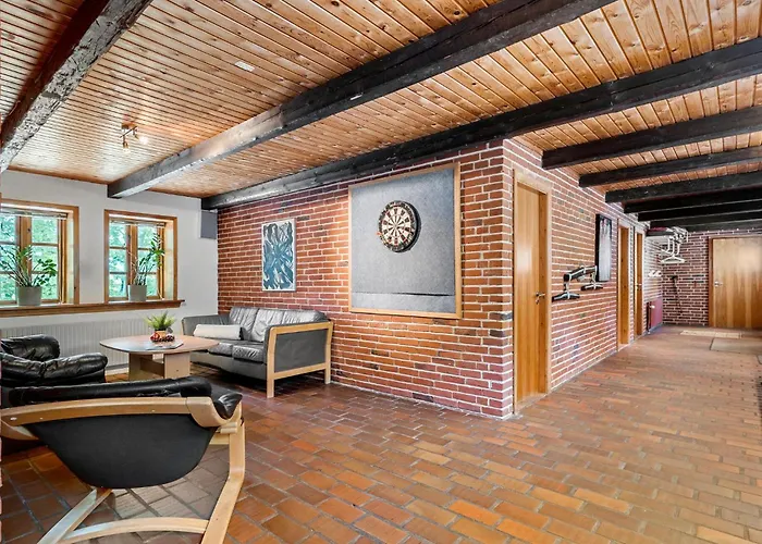 Beautiful In With Sauna 別荘 Skjern