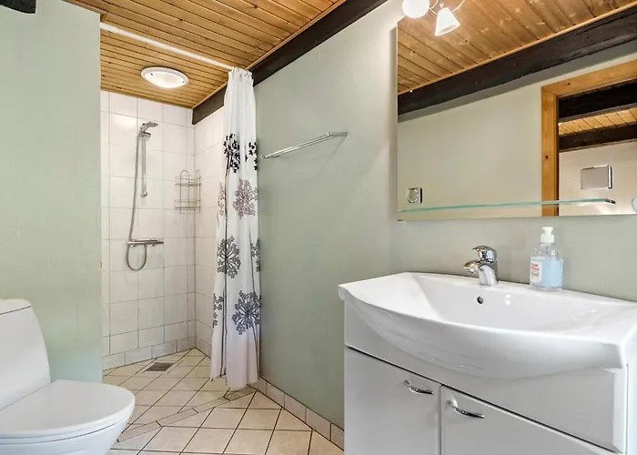 Beautiful In With Sauna 別荘 Skjern